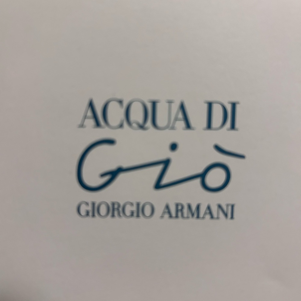 Acqua di Gio nwot women’s perfume 3.4 fl oz retired out of production NWOT - Picture 11 of 15